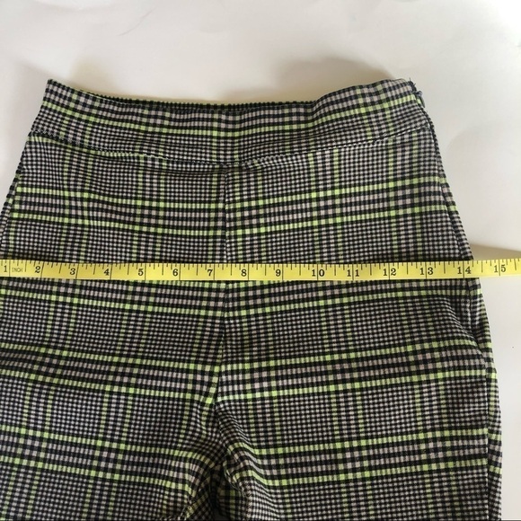 Urban Outfitters Plaid Slim Fit Flare Leg Pants Size US 0/UK 4 - Picture 14 of 15